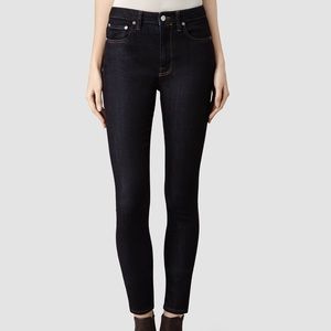 Indigo skinny jeans